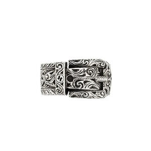 NIB Gucci Sterling Silver Garden Ring Size 10